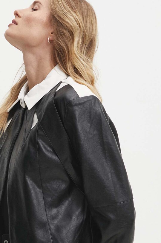 Answear Lab geaca pk9211.ijs negru