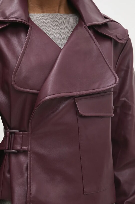 Answear.LAB kurtka w24W.LF.160686.tos fioletowy