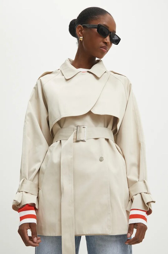 Answear.LAB trencz 140241.hos beżowy WZ24