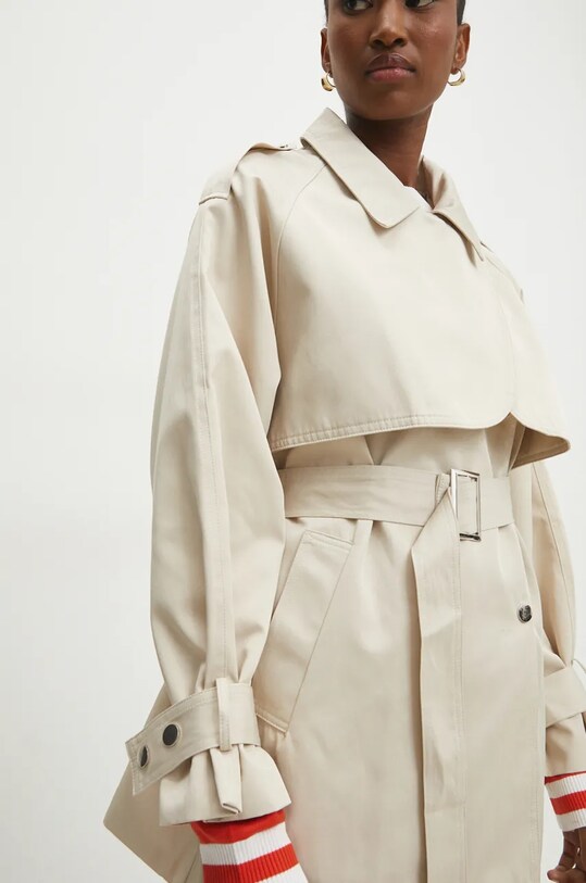 Answear.LAB trencz beżowy 140241.hos