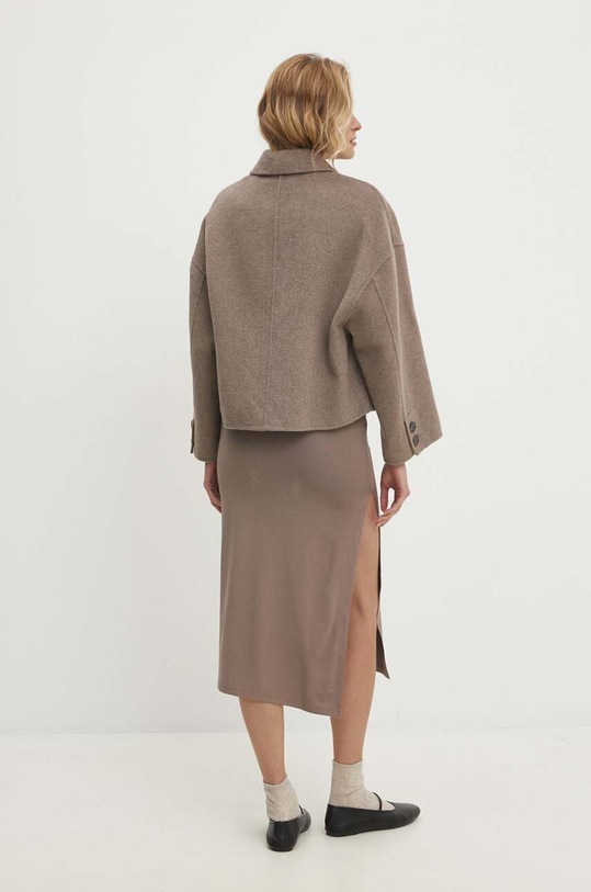 Одяг Вовняна куртка Answear.LAB m.2433fos бежевий