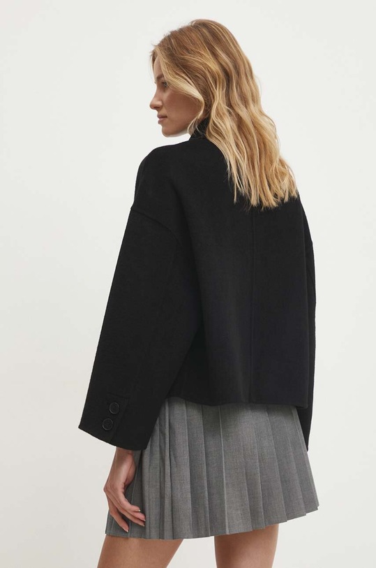 Odzież Answear.LAB kurtka wełniana m.2433fos czarny