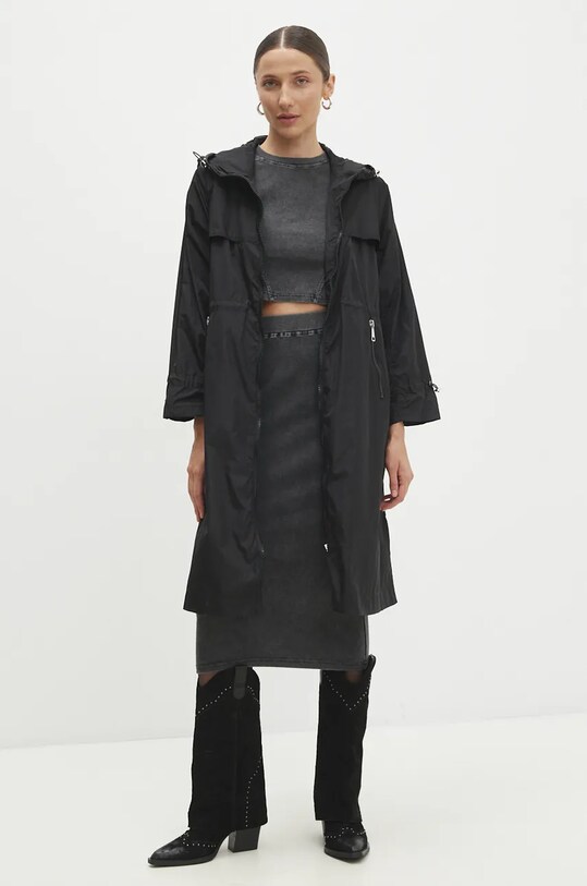 Answear Lab parka 2238.hms czarny WZ24