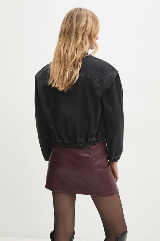 Odzież Answear Lab kurtka jeansowa 5728.tms szary