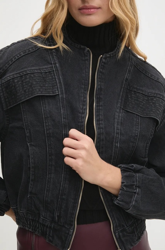 Answear Lab kurtka jeansowa 5728.tms szary