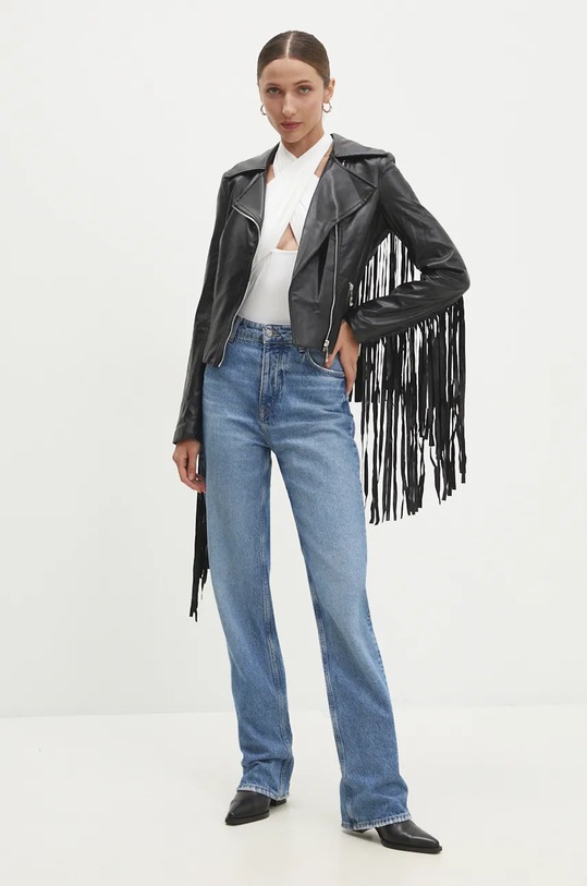 Μπουφάν Answear.LAB 160669.tos μαύρο WZ24