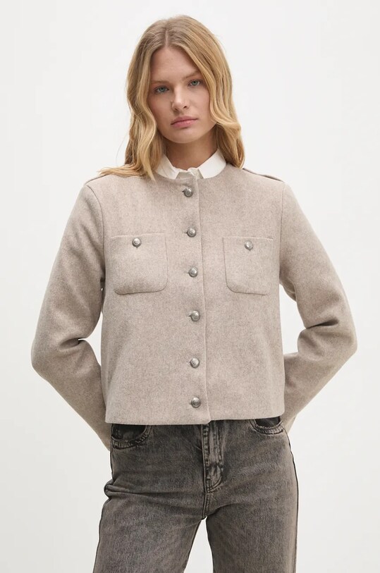 Bunda Answear.LAB béžová 6158.tlk