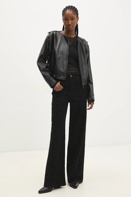 Answear.LAB kurtka 160662.tos czarny WZ24