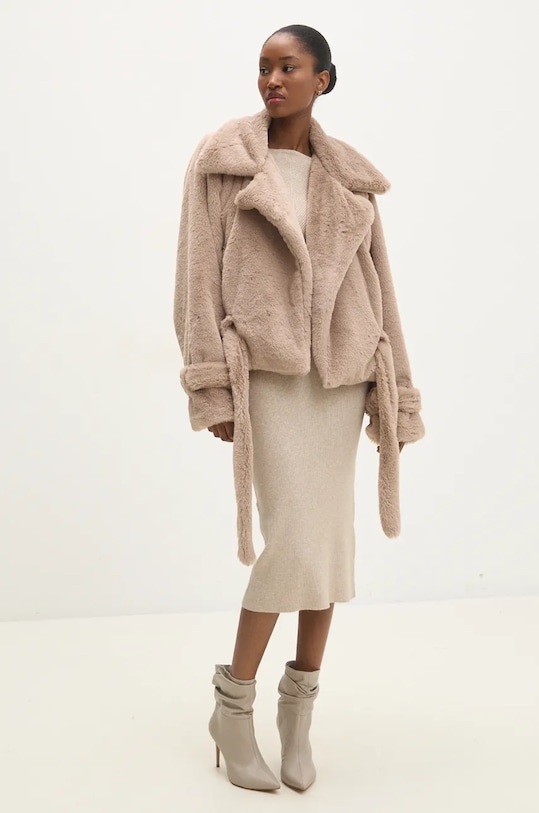Kabát Answear.LAB 160557..tos béžová WW25