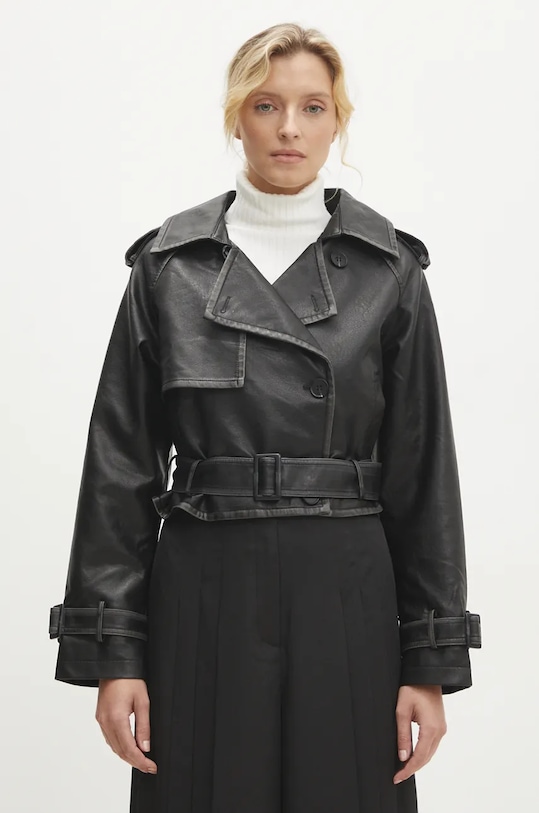 Bunda Answear.LAB černá dp7917.IKK