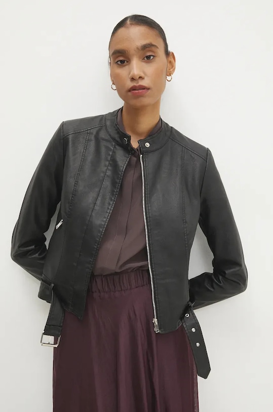 Answear Lab ramoneska nieocieplane czarny ax870.IKK