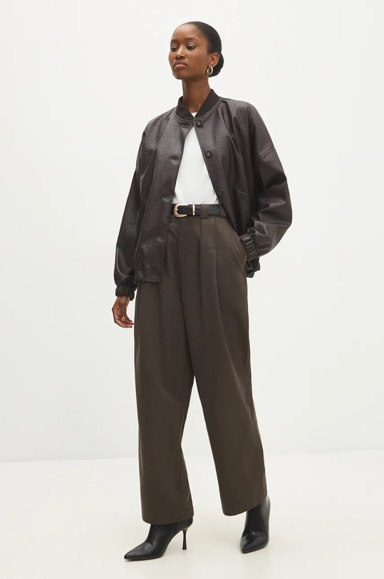 Μπουφάν Answear.LAB g0078.IKK καφέ WZ24