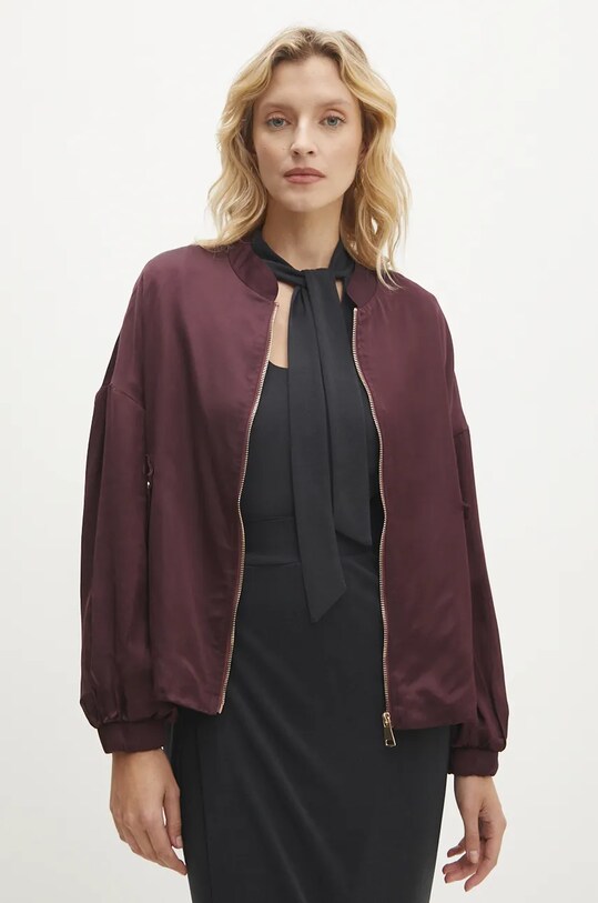 Куртка-бомбер Answear.LAB з підкладкою бордо b94522580.ims