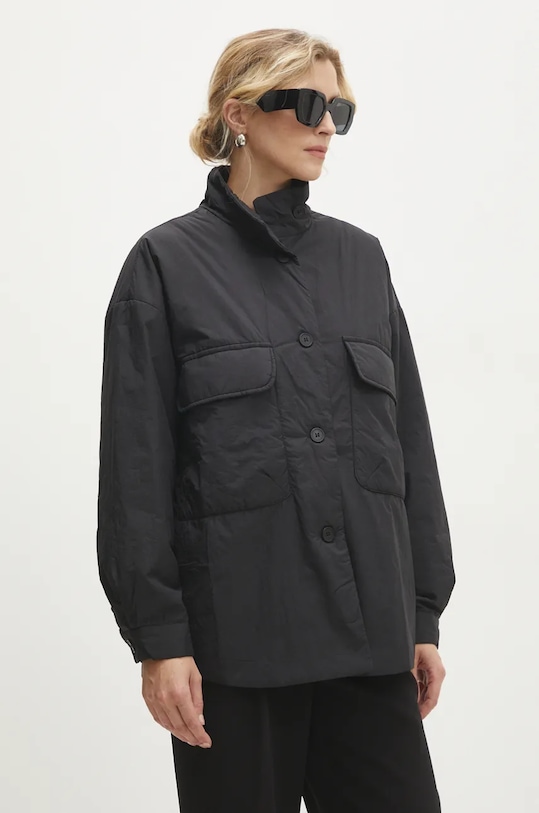 Jakna Answear.LAB za prijelazno razdoblje crna 5125.ims