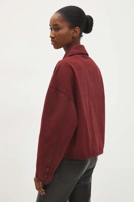 Oblečenie Rifľová bunda Answear.LAB dr8229.ilk červená