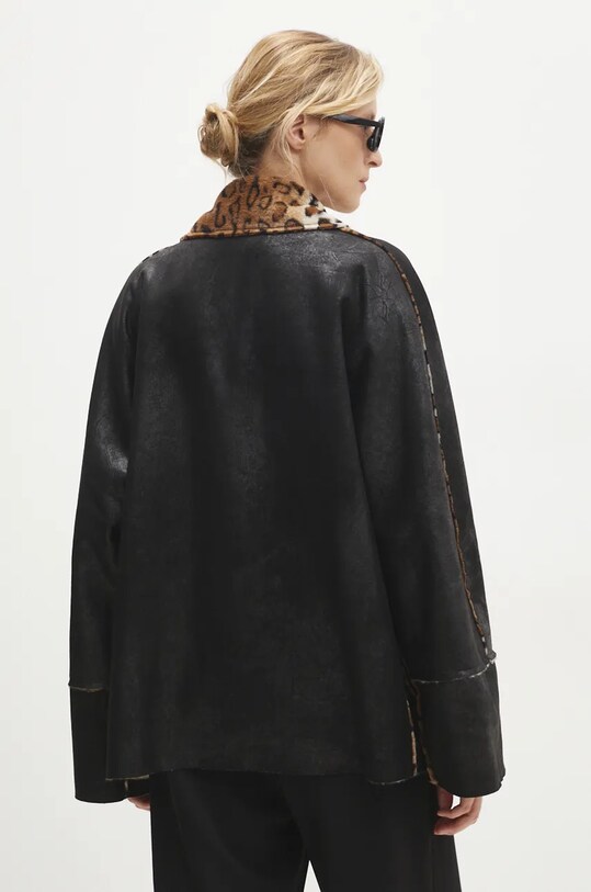 Двусторонний плащ Answear.LAB pk41178gc.ilk чёрный