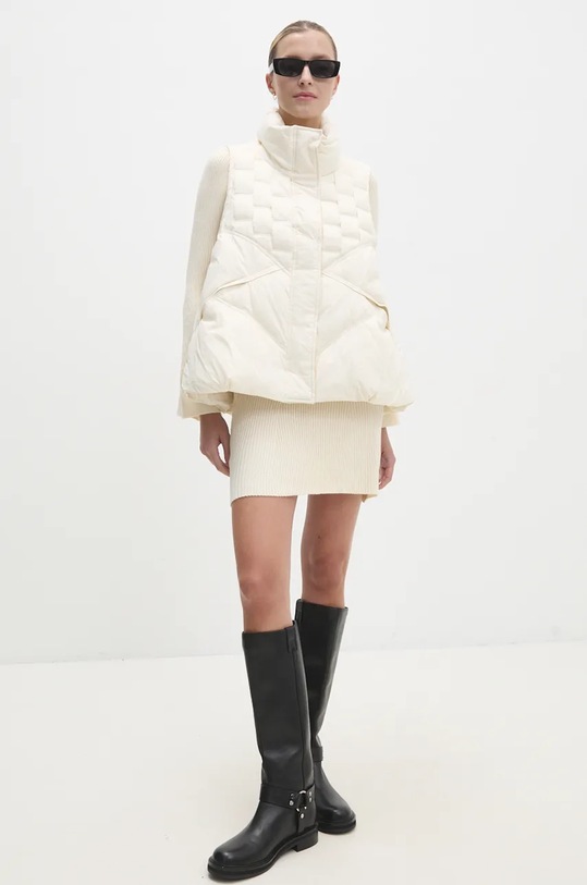 Безрукавка Answear Lab 1723.ilk бежевий WZ24