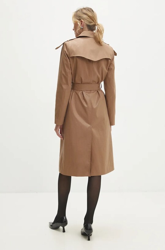 Одяг Тренч Answear.LAB pk2625c.ilk бежевий