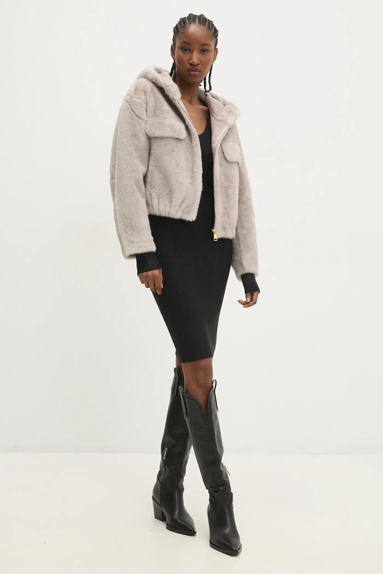 Куртка Answear.LAB a260.ilk серый WW25