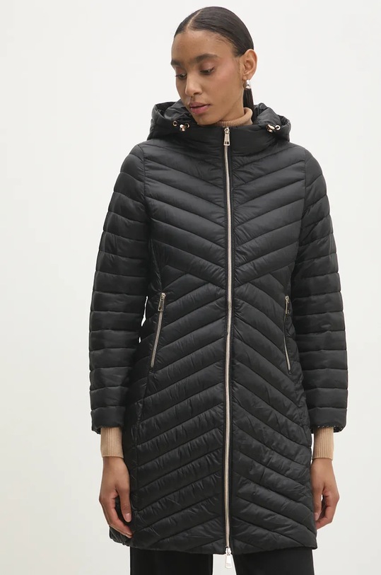 Bunda Answear.LAB 2511.HLK čierna WZ24