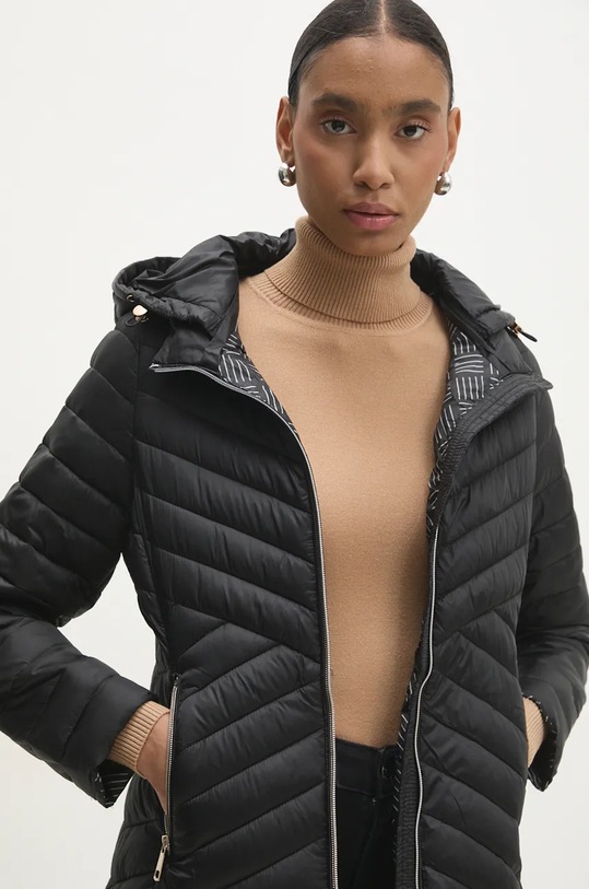 Bunda Answear.LAB čierna 2511.HLK