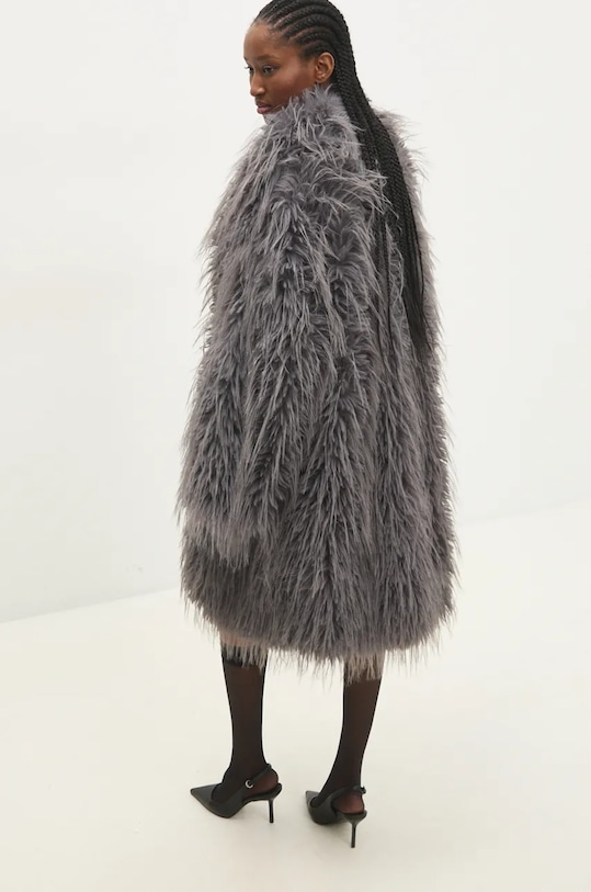 Odzież Answear.LAB płaszcz no.048.hms szary