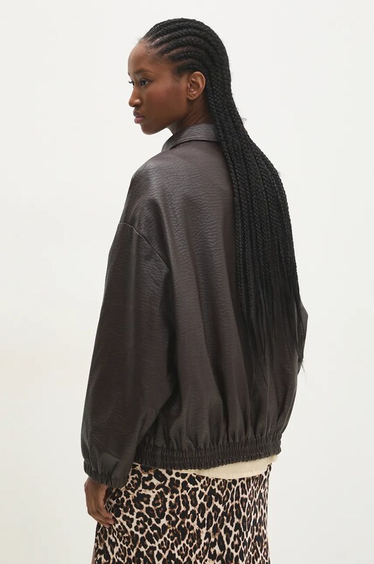 Answear.LAB rövid kabát barna LD1430.hos