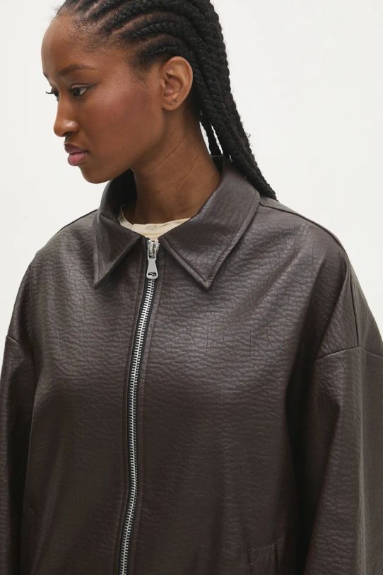 Answear.LAB rövid kabát LD1430.hos barna