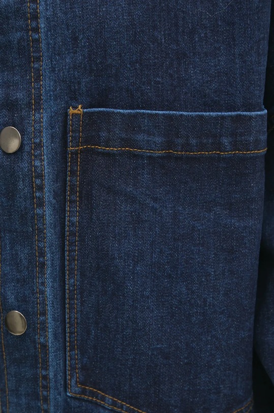 Answear Lab geacă din denim LD1507.hos bleumarin