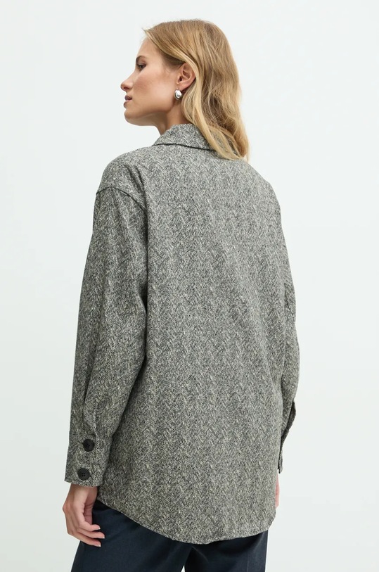 Oblečení Košilová bunda Answear.LAB 34142.tos šedá