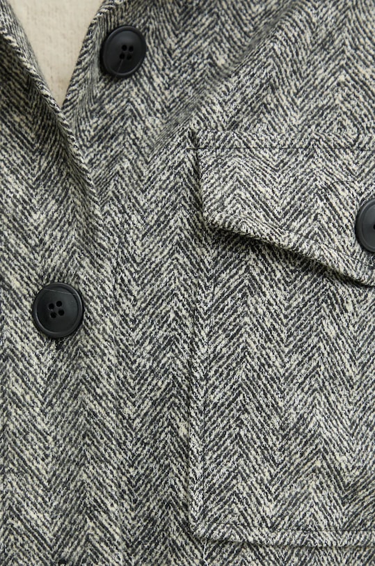 Košilová bunda Answear.LAB 34142.tos šedá