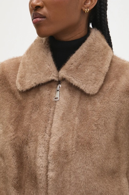 Answear.LAB kurtka v064g.flk beżowy