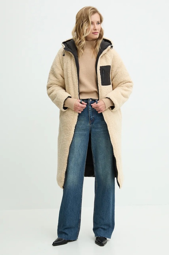 Answear.LAB kurtka dwustronna 8504.fos czarny