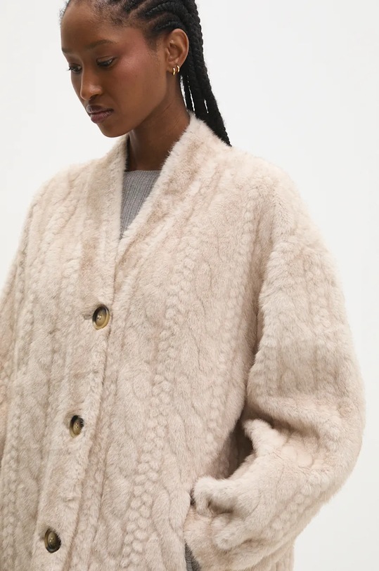 Παλτό Answear.LAB 8702.fos μπεζ WZ24