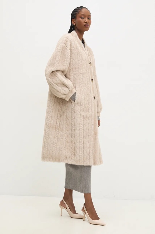 Παλτό Answear.LAB μπεζ 8702.fos