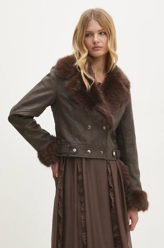 Answear.LAB kurtka brązowy cv2170.fos