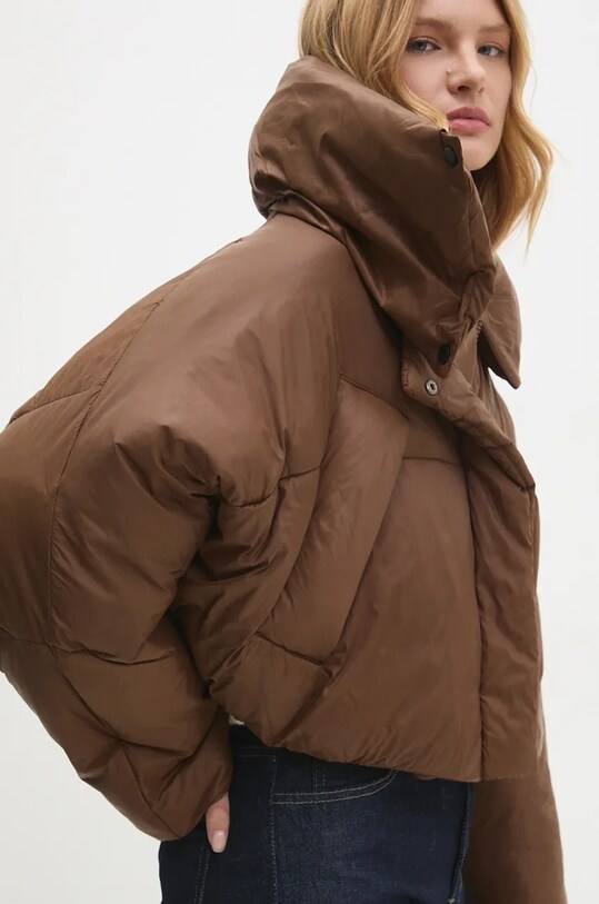 Bunda Answear.LAB AG1.9201.CLK hnědá