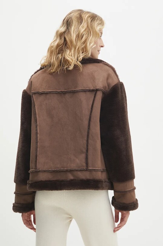 Odzież Answear.LAB kurtka AG1.9226.CLK brązowy