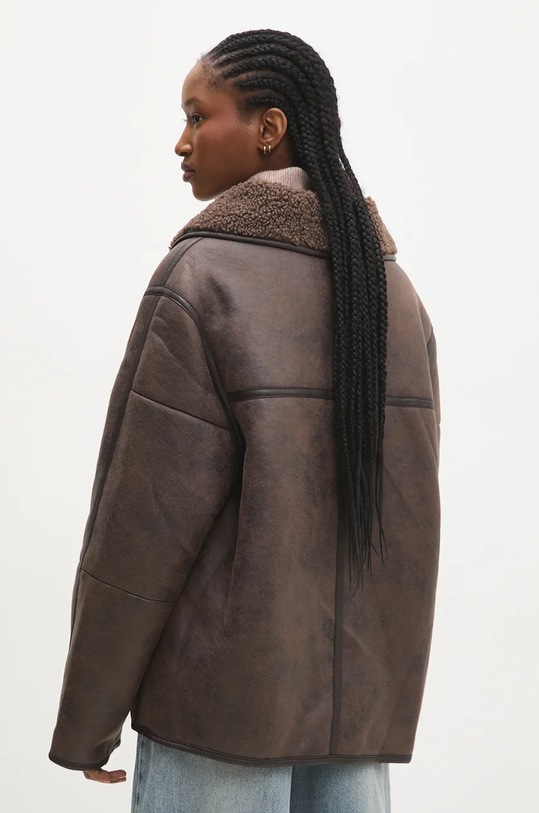 Odjeća Jakna Answear.LAB 9255.ilk smeđa