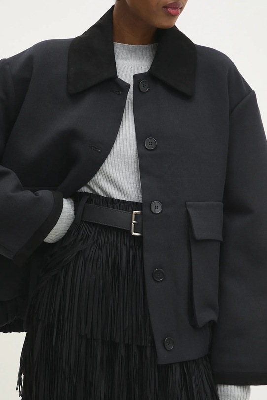 Куртка Answear.LAB b9660.ios темно-синій