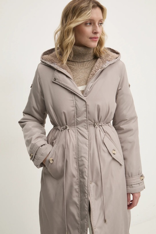 Answear.LAB kurtka P36051305.HWK beżowy