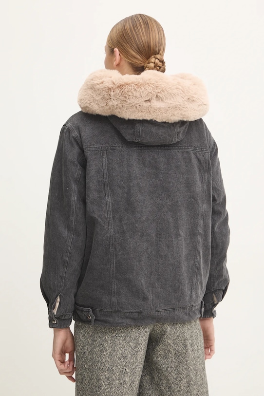 Answear.LAB kurtka dwustronna czarny TR8571.hms