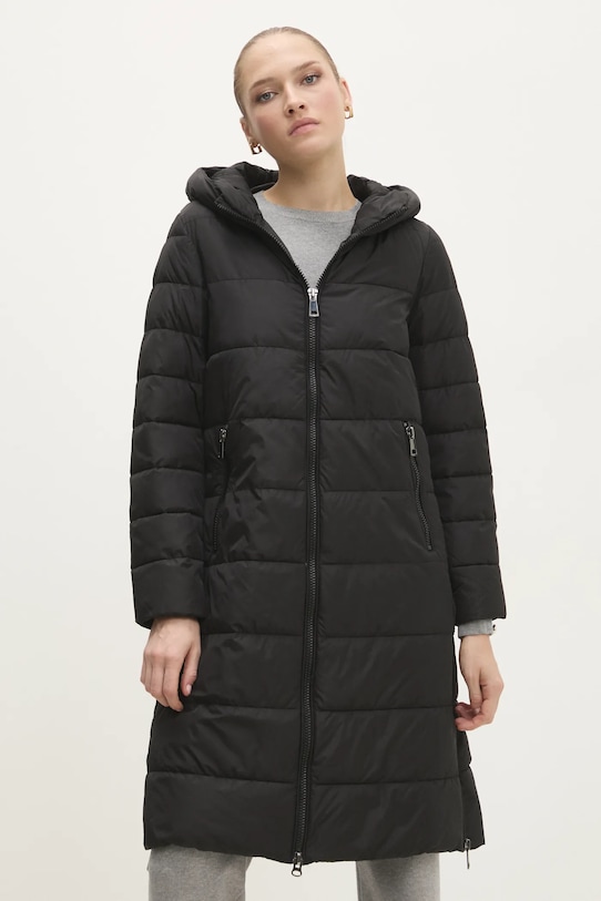 Answear Lab geaca cu captuseala negru 2277.hos