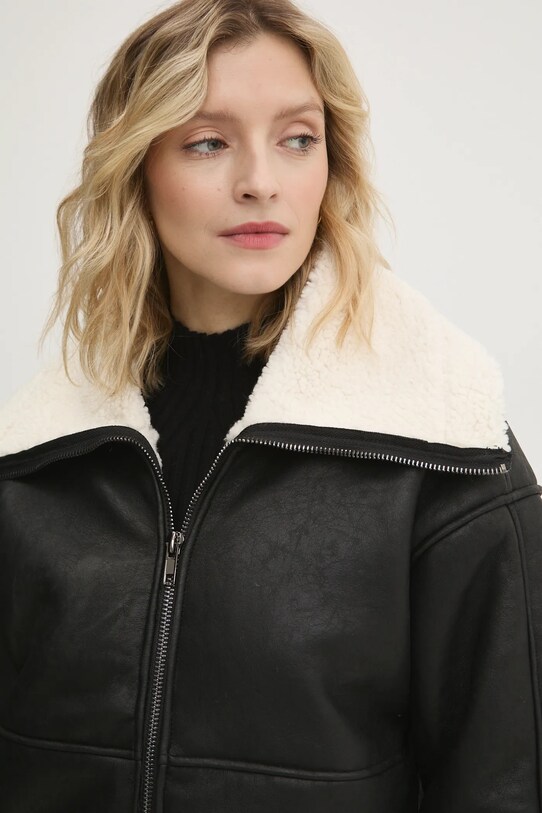 Answear Lab geaca LC240201.HLK negru