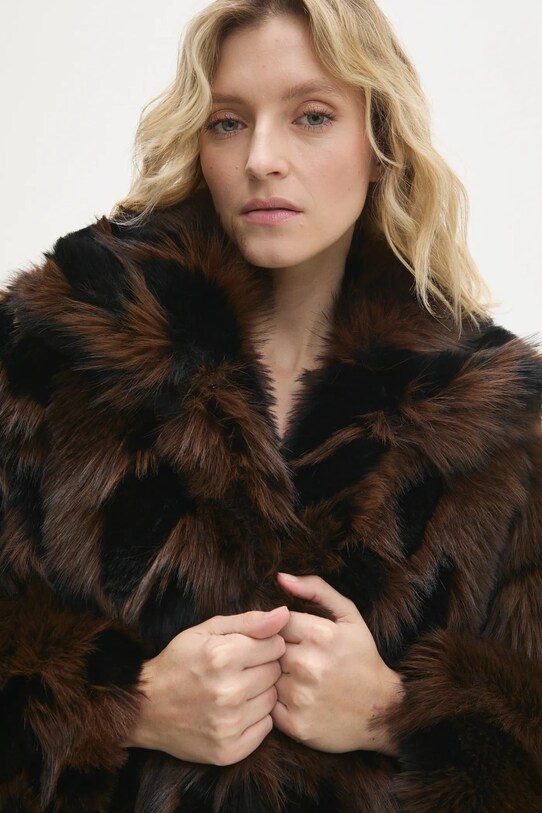 Μπουφάν Answear.LAB καφέ LD1813.HLK