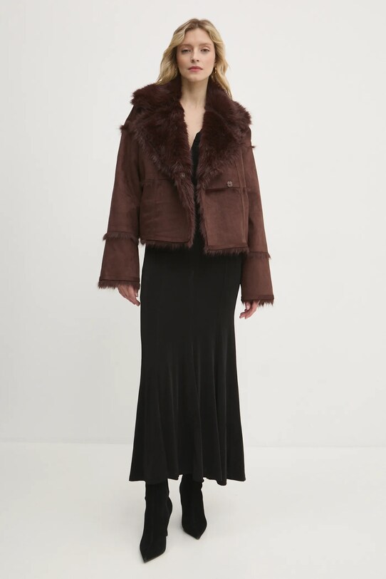 Bunda Answear Lab LD051.HLK hnědá WZ24
