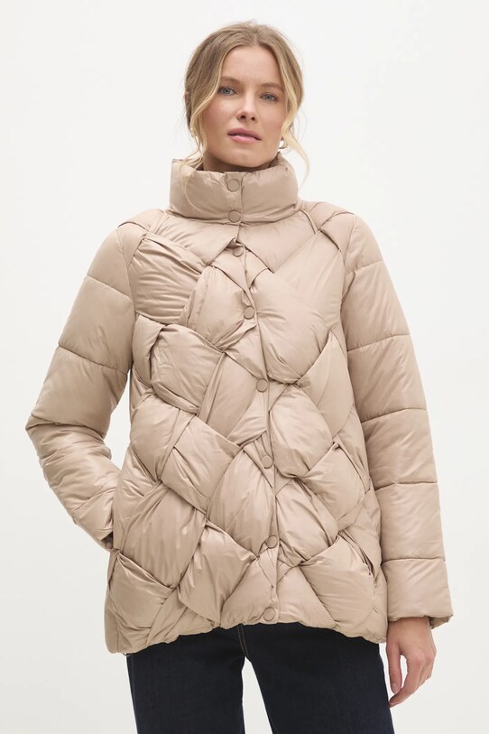 Answear Lab geaca cu captuseala bej mb61028.ILK