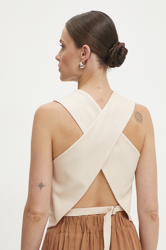 Îmbrăcăminte Answear Lab vesta 120457.TWK bej