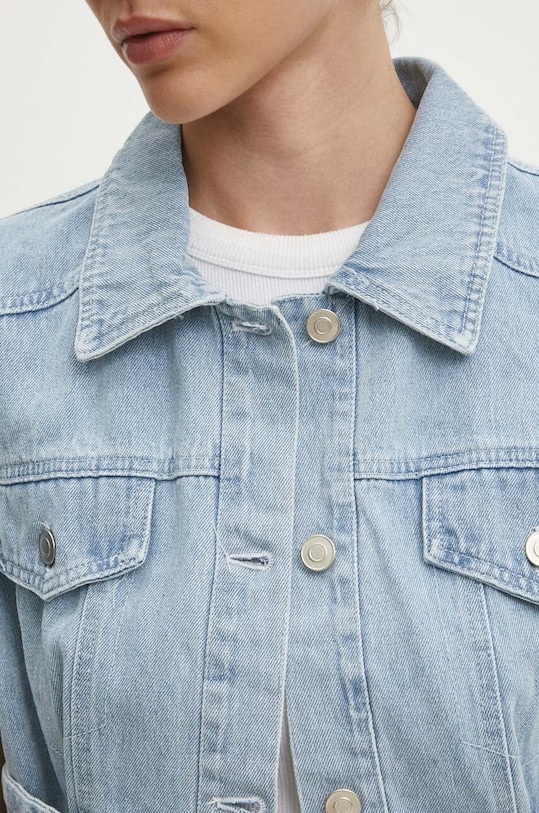 Answear Lab kamizelka jeansowa mu8205.3.FKK niebieski