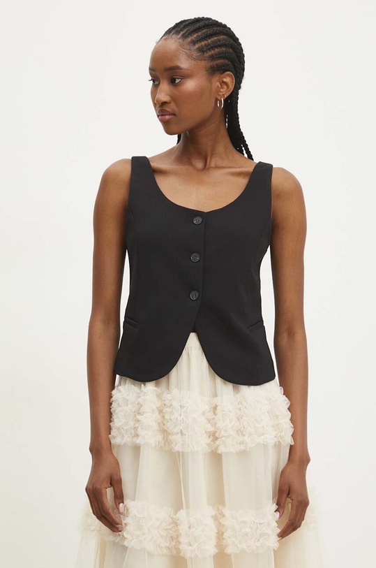 Безрукавка Answear.LAB с подкладкой чёрный 5371.tjs